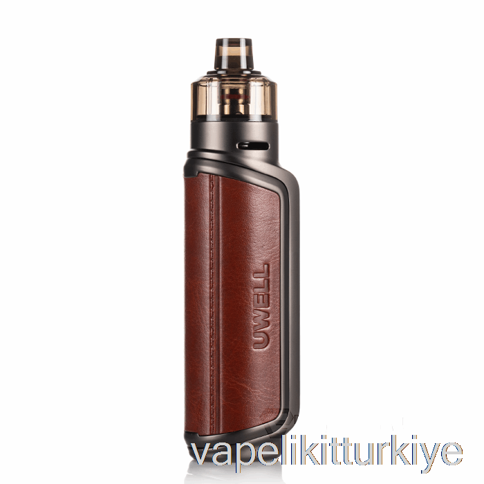 Vape Elektronik Sigara Uwell Aeglos P1 80w Pod Mod Kiti Kırmızımsı Kahverengi